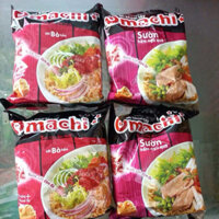 Cobom Nữa thùng 15 gói mì omachi 80g bò hầm date mới