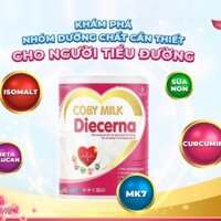 COBY MILK DIECERNA SỮA DÀNH CHO NGƯỜI TIỂU ĐƯỜNG 400g