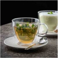 Cốc 2 lớp uống trà nóng lạnh Villeroy & Boch Artesano, 420 ml, sét 2 cốc