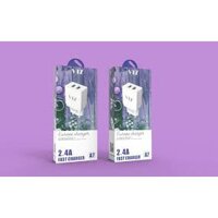 Cóc ạc nhanh VTZ A7  2 đầu USB cao cấp có bảo hành