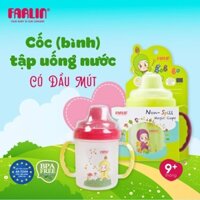 Cốc ( Bình ) Tập Uống Chống Tràn Có Đầu Mút Hiệu Farlin AET-CP011-B - 200ml