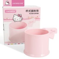 Cốc Bột hello kitty Cầm Tay Màu Hồng kt7016 Học Nấu Ăn