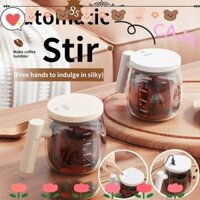 Cốc Cà Phê CAJA1, Cốc Khuấy Sạc 400ml, Bền Có Nắp Cốc Tự Thủy Tinh Di Động