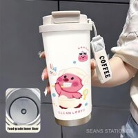 Cốc cà phê giữ nhiệt Cốc bàn chải đánh răng loại Ruby Bình Đun Nước Nóng Bình giữ nhiệt Bình giữ nhiệt Thép không gỉ chịu nhiệt Cốc cà phê chịu lạnh C3IA