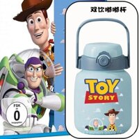 Cốc cách nhiệt lớn Toy Story Woody Buzz Lightyear, cốc uống nước Ton Ton