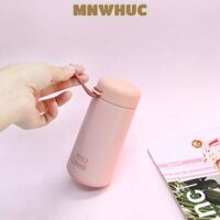 Cốc cách nhiệt MNWHUC, Bình giữ nhiệt dung tích lớn bằng thép không gỉ, Bình nước thời trang di động