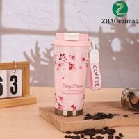 Cốc cách nhiệt ZHAOCAIMAO 500ml Bình nước bé gái