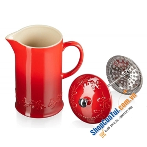 Cốc cafe Cappuccino LeCreuset London Holly – Baumwolle