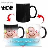 Cốc cảm biến nhiệt in ảnh theo yêu cầu