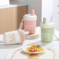 Cốc Canh Ấm Thực Phẩm MOCHO, Hộp Cơm Trưa Giữ Nhiệt Chân Không Hai Lớp Gia Đình, Tay Cầm Nhân Tạo Bền Bằng Thép Không Gỉ 510ML Cách Nhiệt Cốc Cơm Trưa Cà Phê Thanh Phụ Kiện