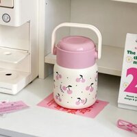 Cốc Cháo Inox 316 Hai Lớp Có Tay Cầm; Cốc đựng súp cách nhiệt; Hộp đựng đồ ăn trưa giữ nhiệt; Bình bảo quản thực phẩm