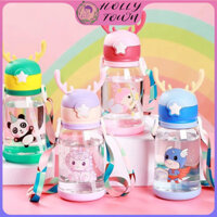 Cốc Cho Trẻ Em Sippy Cốc Cho Bé Kid Ống Hút Cốc Nước Trái Cây Chai Nước Cốc Cốc Uống Cho Bé