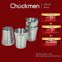Cốc CHOCKMEN Inox 18/10 Cao Cấp Cốc Giữ Nhiệt Cốc Đựng Nước Cốc Bia Chén Uống Nước