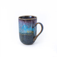 Cốc có quai men hồng tuyết - gốm sứ cao cấp Bát Tràng C107.5cm