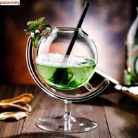 Cốc Cocktail PATAVINITY, Cốc Rượu Sáng Tạo Bằng Thủy Tinh, Trang Trí Không Khí Cá Tính Trong Suốt Ống Hút Cốc Nước