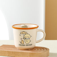 Cốc cún Puppy cầm ô dung tích 350ml (quà tặng, cốc sứ)