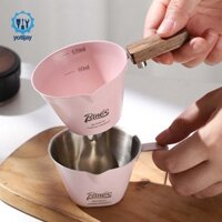 Cốc Đo Espresso Cà Phê Hấp Espresso Cốc Latte Di Động Có Cân Cho Thanh Sô Cô La Nóng Tiệc Nhà Bếp