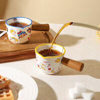 Cốc đo lường pha cà phê sữa có họa tiết B73