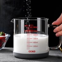 Cốc đong bằng thủy tinh có vạch đo CCKO cao cấp