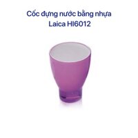 Cốc đựng nước bằng nhựa Laica HI6012, nhựa arcrylic nhẹ và bền hơn thủy tinh, thiết kế tinh tế sang trọng