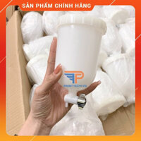 Cốc Đựng Sơn Nhựa 400ml ♥️ [ GIÁ RẺ ] ♥️ Cốc Đựng Sơn Nhựa Loại Dày Sử Dụng Cho Súng Sơn Bình Bên