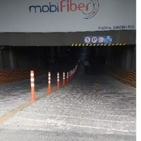 Cọc giao thông , trụ phân làn giao thông loại dẽo 70cm