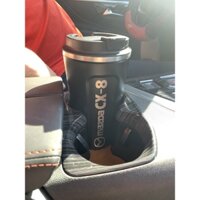 Cốc giữ nhiệt 510ml inox 304 để trên ô tô, giữ nhiệt 6-8h, khắc tên và logo xe theo yêu cầu