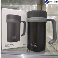 Cốc Giữ Nhiệt Basic Table Mug Lock&amp;Lock LHC9002 500ml - Đen