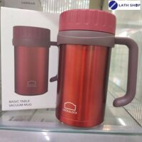 Cốc Giữ Nhiệt Basic Table Mug Lock&amp;Lock LHC9002 500ml - Đỏ