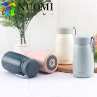 Cốc giữ nhiệt cầm tay NUOMI, Cốc hút chân không Mini bằng thép không gỉ 304 dung tích lớn, Bình giữ nhiệt cách nhiệt 350ml chống rò rỉ dễ thương Thể thao