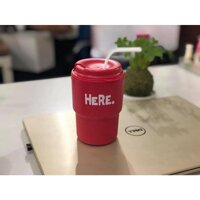Cốc giữ nhiệt có nắp xoay HERE 320ml cao cấp tiện dụng - Hàng nội địa Nhật Bản.  - Đỏ