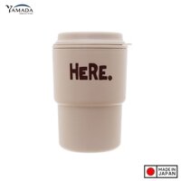 Cốc giữ nhiệt có nắp xoay HERE 320ml cao cấp tiện dụng - Hàng nội địa Nhật Bản.  - BE