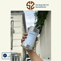 Cốc giữ nhiệt có ống hút, ly nước giữ nhiệt Iced Americano 600ml - SonneZHome