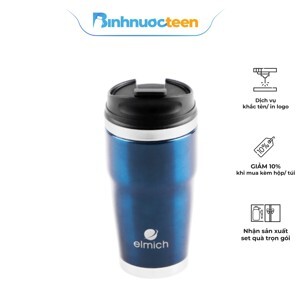 Cốc giữ nhiệt Inox 304 Elmich EL 3684OL dung tích 340ml