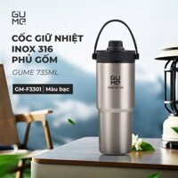Cốc giữ nhiệt inox 316 phủ gốm GUME KOREA GM-F3301 - Bảo hành 1 đổi 1 trong 15 ngày
