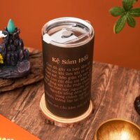 Cốc giữ nhiệt Khắc bài kinh Kệ Sám Hối (cốc bằng inox 304 và giữ nhiệt)