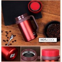 Cốc Giữ Nhiệt LocknLock 500ml LHC9002B Màu Đỏ Basic Table Mug