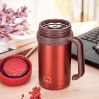 Cốc Giữ Nhiệt LocknLock 500ml LHC9002B Màu Đỏ Basic Table Mug