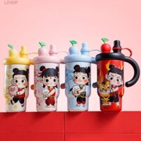 Cốc giữ nhiệt LZHDP Nezha có chai nước lọc văn phòng