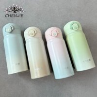 Cốc giữ nhiệt nảy HENJIE 350 / 500ML Dung tích lớn Quà tặng trẻ em có thể tái sử dụng