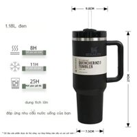 Cốc giữ nhiệt Stanley 1.18L cốc ống hút inox 304 40oz cốc nước xe cốc đựng đá cốc đựng đá