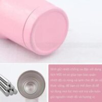CỐC GIỮ NHIỆT STARBUCK INOX CAO CẤP 900ML Hình Hello Kitty Hồng siêu xinh [Tặng Túi+2 Ống hút + cọ rửa]