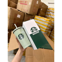 Cốc giữ nhiệt StarBuck kèm ống hút