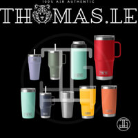 Cốc Giữ Nhiệt YETI RAMBLER® TUMBLER 10oz/20oz/30oz TRAVEL MUG 15oz/25oz/20oz/30oz STACKABLE 16oz/26oz HÀNG CHUẨN USA100%