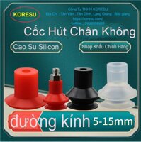 Cốc hút chân không , phụ kiện tay gắp robot B5, gói 10 cái.( B5)