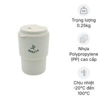 Cốc kèm nắp xoay 320ml YAMADA (4965534159012)