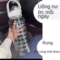 Cốc Kèm Ống Hút Nước Công Suất Lớn Cốc Nhựa