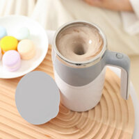 Cốc Khuấy Cà Phê Tự Động Thông Minh Inox Giữ Nhiệt Bằng Một Nút Bấm 380ml (Mẫu Ngẫu Nhiên)