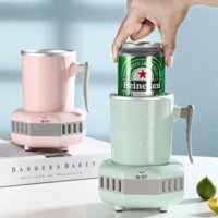Cốc Làm Lạnh Đa Năng 500ml 16x12cm. Thiết Kế Phong Cách Châu Âu Sang Trọng. Tiện Để Trên Xe Sản Khoái Cả Chuyến Đi