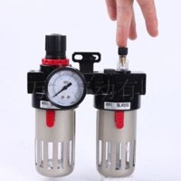 Cốc lọc khí loại nhỏ và to dùng cho máy cắt nhôm _ Free Ship _ Bộ lọc nước đôi dùng cho máy nén khí